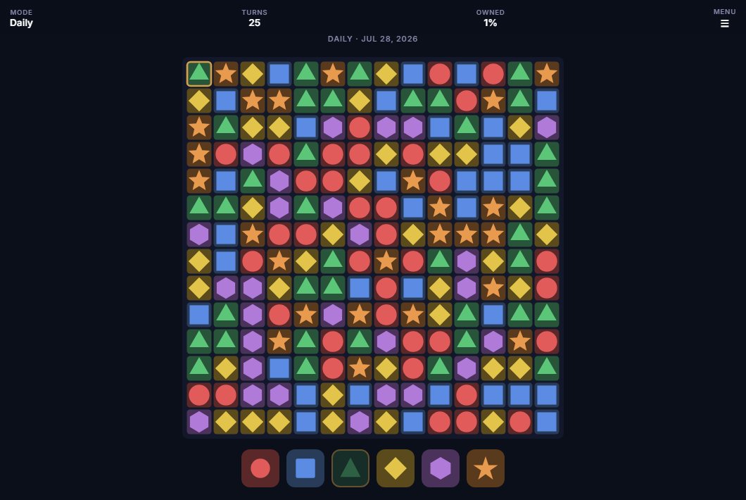 Neo Flood — gameplay screenshot